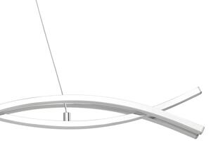 Eglo 96102 - LED luster na lanku LASANA 2 LED/35W/230V 3000K lesklý chróm