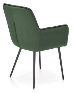 Halmar K463 jedálenská stolička tmavo zelená