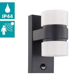 Eglo 96276 - LED Vonkajšie nástenné svietidlo s čidlom ATOLLARI 2xLED/6W