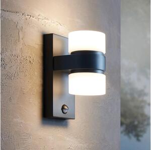 Eglo 96276 - LED Vonkajšie nástenné svietidlo s čidlom ATOLLARI 2xLED/6W