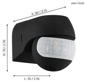 Eglo 96454 - Vonkajší senzor DETECT ME 1 IP44