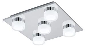 Eglo 96544- LED Stmievateľné kúpeľňové stropné svietidlo ROMENDO 5xLED/5,4W/ IP44