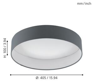 Eglo 96538 - LED stmievateľné stropné svietidlo PALOMARO 1 LED/18W/230V