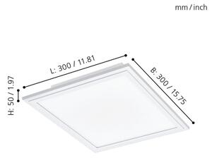 Eglo 96662 - LED RGBW Stmievateľné svietidlo SALOBRENA-C LED/16W + DO