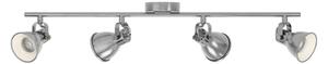 Eglo 96555 - LED Bodové svietidlo SERAS 4xGU10/3,3W/230V