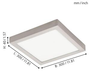 Eglo 96681 - LED RGBW stmievateľné stropné svietidlo FUEVA-C LED/21W/230V