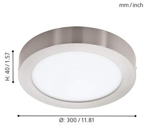 Eglo 96678 - LED RGBW stmievateľné stropné svietidlo FUEVA-C LED/21W/230V BT