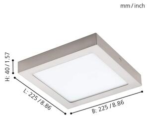 Eglo 96679 - LED RGBW stmievateľné stropné svietidlo FUEVA-C LED/15,6W/230V BT
