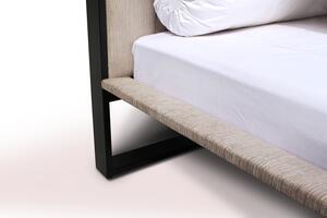 CAMFERO Kovová posteľ Parot Rozmer postele (matraca): 180x200 cm, Farba postele: Deep Pearl
