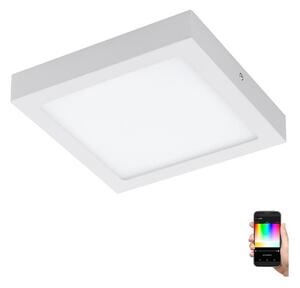 Eglo 96672 - LED RGBW Stmievateľné stropné svietidlo FUEVA-C LED/15,6W/230V BT