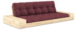 Vínová rozkladacia pohovka 244 cm Base – Karup Design