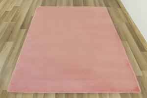 Detský plyšový koberec CHRISTIANIA - svetlo ružový