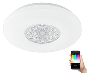 Eglo 9682 - LED RGB Stmievateľné nástenné stropné svietidlo CAPASSO-C LED/17W/230V