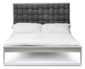 CAMFERO Kovová posteľ Reya Rozmer postele (matraca): 120x200 cm, Farba postele: Ecru