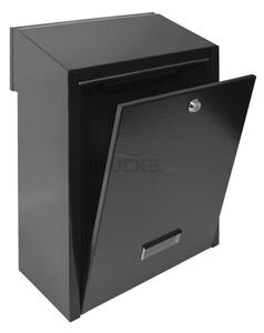 W3 - 1 poštová schránka čierna, Čierna