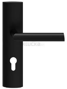 MIRO vchodová kľučka čierna 72mm ľavá VMICZL, Čierna 72mm na Vložku Ľavá