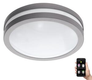 Eglo 97299 - LED stmievateľné kúpeľňové svietidlo LOCANA-C LED/14W strieborné IP44