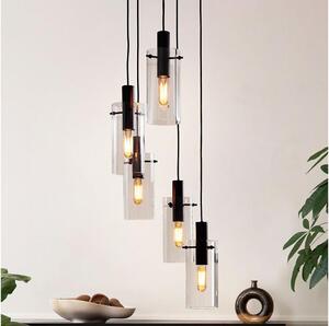 Eglo 97368 - Luster na lanku MONTEFINO 5xE27/60W/230V