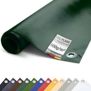 PVC plachta pre nákladné vozidlá 600g/m² s očkami Ochranná plachta matná (zelená, 3m x 2m)