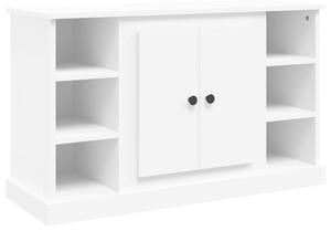 Komoda biela 100x35,5x60 cm spracované drevo