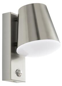 Eglo 97453 - Vonkajšie nástenné svietidlo so senzorom CALDIERO 1xE27/10W/230V IP44