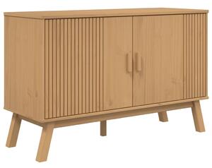 Komoda OLDEN, hnedá 114x43x73,5 cm, borovicový masív