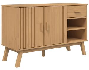 Komoda OLDEN, hnedá 114x43x73,5 cm, borovicový masív