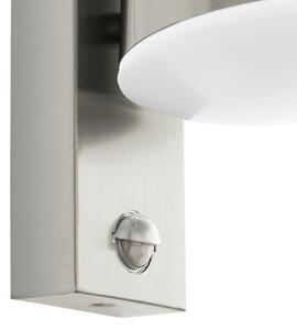 Eglo 97453 - Vonkajšie nástenné svietidlo so senzorom CALDIERO 1xE27/10W/230V IP44