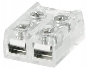 BERGE Rýchlokonektor pre COB LED pásik 8mm Double-sided Tape-Wire Screw