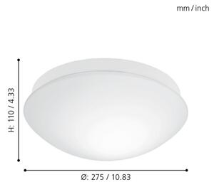 Eglo 97531 - Kúpeľňové svietidlo so senzorom BARI-M 1xE27/20W/230V