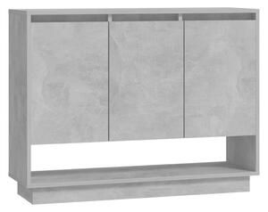 Komoda betónovosivá 97x31x75 cm drevotrieska