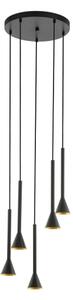 Eglo 97606 - LED Luster na lanku CORTADERAS 5xGU10/5W/230V