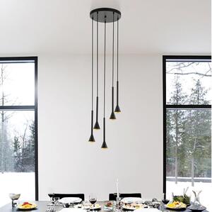 Eglo 97606 - LED Luster na lanku CORTADERAS 5xGU10/5W/230V