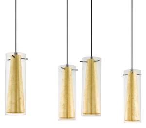 Eglo 97653 - Luster na lanku PINTO GOLD 4xE27/60W/230V