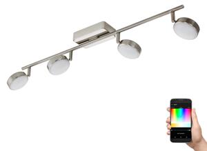 Eglo 97717 - LED RGB Stmievateľné bodové svietidlo CORROPOLI-C 4xLED/5W/230V
