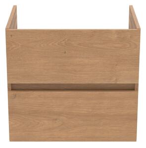 Závesná skrinka pod umývadlo v dekore duba v prírodnej farbe 60x55 cm Eurovit+ – Ideal Standard