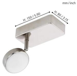 Eglo 97714 - LED RGB Stmievateľné bodové svietidlo CORROPOLI-C LED/5W/230V