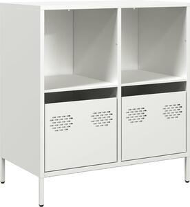 Komoda biela 68x39x73,5 cm oceľ valcovaná za studena