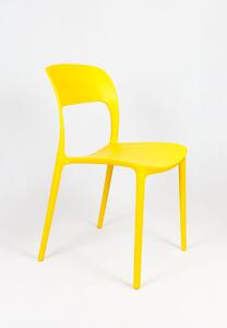 Designová židle BIBIONE - žlutá