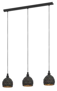 Eglo 97846 - Luster na lanku ROCCAFORTE 3xE14/40W/230V