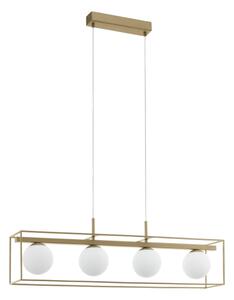 Eglo 97793 - Luster na lanku VALLASPRA 4xE14/40W/230V