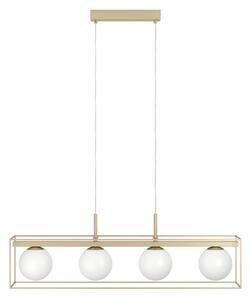 Eglo 97793 - Luster na lanku VALLASPRA 4xE14/40W/230V