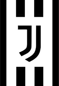 Carbotex Fleecová deka 150x200 cm - Juventus FC Black and White