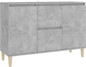 Komoda, betónovo sivá 101x35x70 cm, kompozitné drevo
