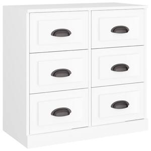 Komoda biela 70x35,5x67,5 cm spracované drevo