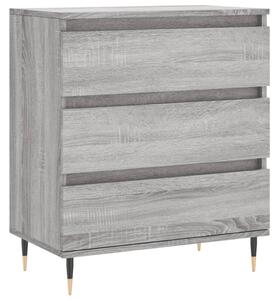 Komoda sivý dub sonoma 60x35x70 cm spracované drevo