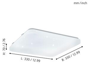 Eglo 97882 - LED stropné svietidlo FRANIA-S LED/14,6W/230V