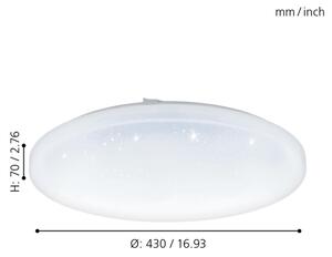 Eglo 97879 - LED Stropné svietidlo FRANIA-S LED/33,5W/230V
