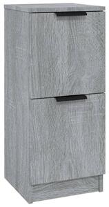 Komoda sivý dub sonoma 30x30x70 cm spracované drevo