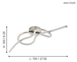 Eglo 97937 - LED Prisadený luster NOVAFELTRIA LED/13W/230V